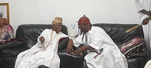 Ooni Visits Olubadan