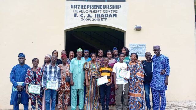 Ibadan Federal Agric College Certifies New Entrepreneurs