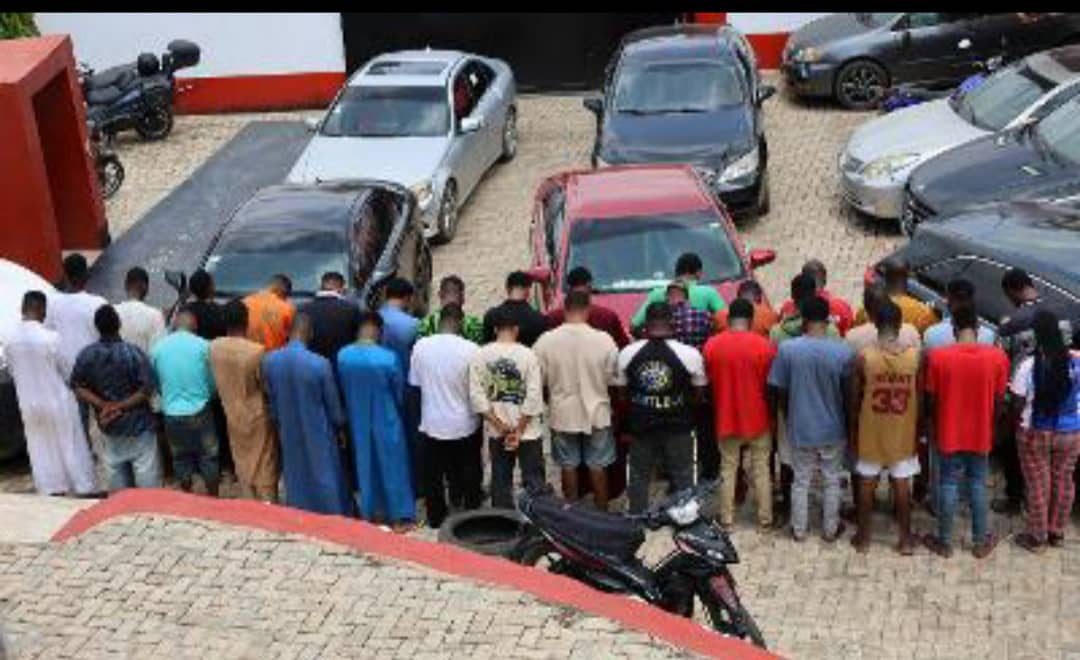 EFCC nabs 34 suspected Internet fraudsters in Ekiti