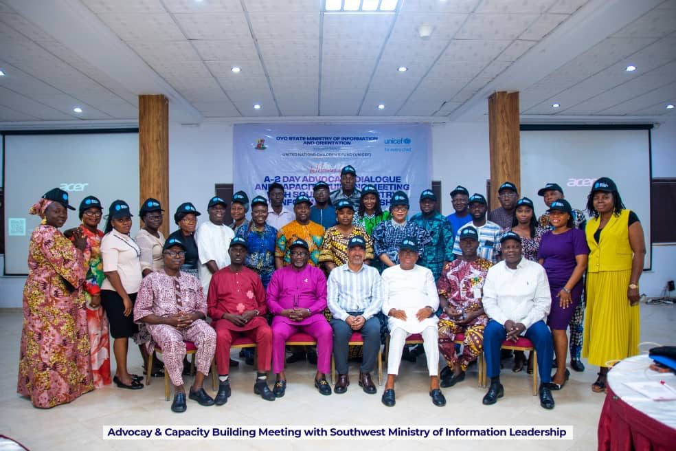 UNICEF, Oyo Host High-Level Advocacy Meeting With S’west Information Ministries