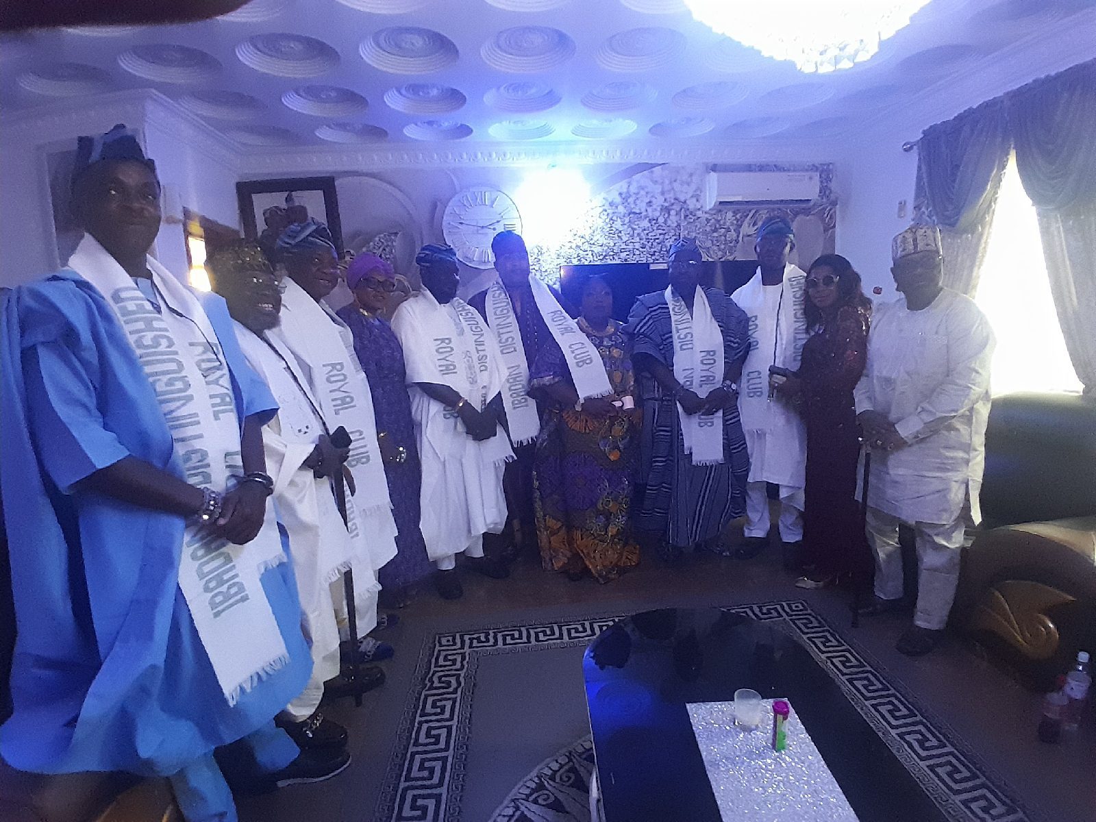 Mogaji, Olori Adeleke host Distinguished Royal Club, friends in Ibadan