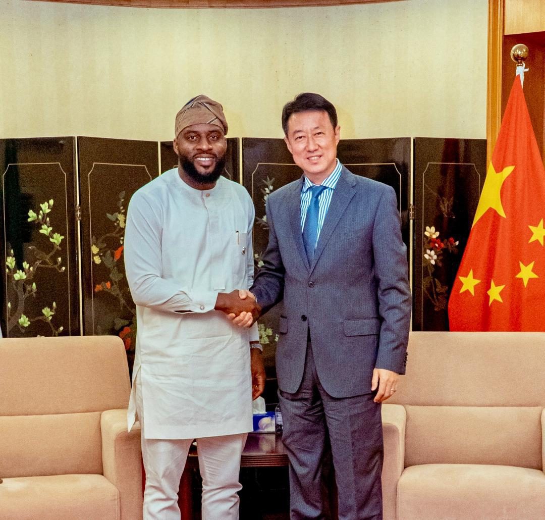 Ogundoyin Meets Chinese Envoy, Seeks Support for Digitisation of State Legislatures