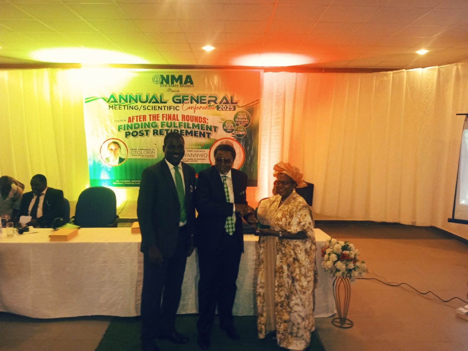 At Oyo NMA AGM, Professor urges medical practitioners to plan their retirement early
