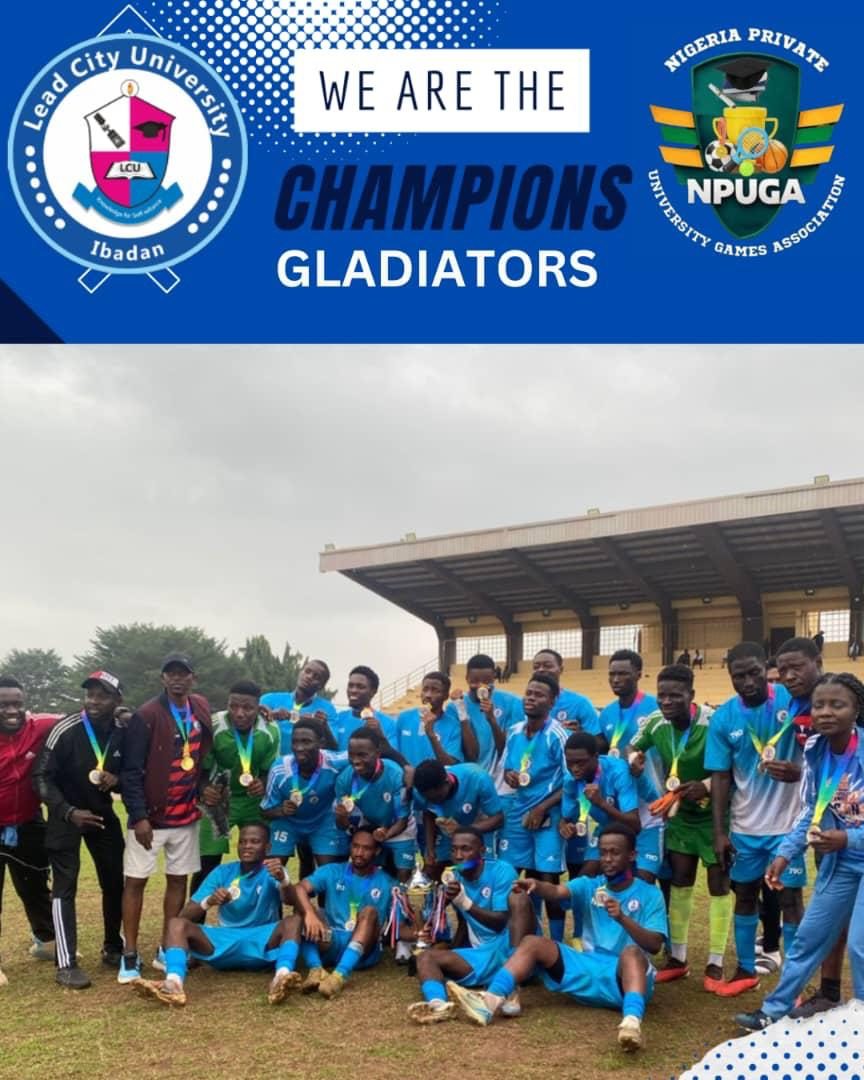 Lead City varsity Shines at NPUGA 2025, Secures Second Place Overall