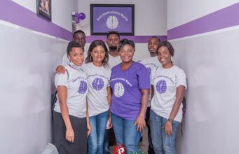 Brain Centre provides services beyond mental health , says Dr Temitope Farombi Dr Farombi and her team at the Brain Centre