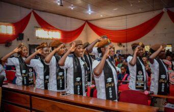 UNIMED inducts Environmental Health Professionals, Celebrates First First-Class Graduate