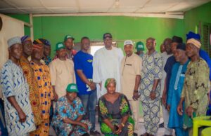 Amofin Beulah Adeoye visits Olorunsogo, declares interest to govern Oyo in 2027