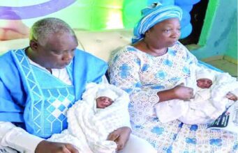 How I had twins naturally after 40 years’ marriage, says 63-Year-Old midwife