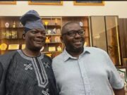 Folarin pays surprise visit to Power Minister, Adelabu