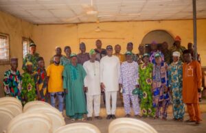 Oyo 2027: Amofin Beulah Adeoye Visits Saki East, Meets PDP Stakeholders, Discusses Guber Ambition