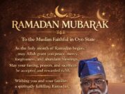 RAMADAN MUBARAK: Barr. Niyi Aborisade Felicitates Muslims in Oyo