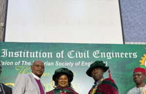 Archbishop Aladekugbe’s wife bags fellowship of Nigerian Institution of Civil Engineers
