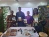 Funso Adegbola, others present as Mr. Rain unveils ‘Village People’ book