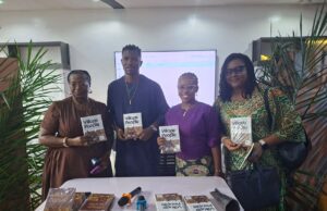 Funso Adegbola, others present as Mr. Rain unveils ‘Village People’ book