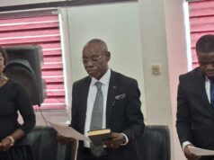 Ex-Oyo Deputy Governor Gbolarumi sworn in as notary public