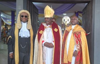 Ayorinde says leadership must be people-centred to tackle insecurity as Bishop Akinfenwa retires