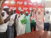 Oyo 2027: Gbolarumi submits PDP nomination form amid show of force