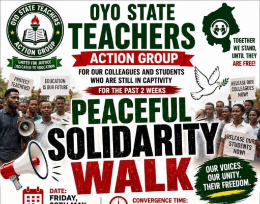 Oyo CSOs set to protest, demand all-school closure until abducted teachers, students regain freedom