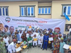 2027: Oyo PDP presents Certificates of Return to Gbolarumi, other candidates