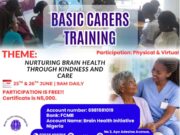 Brain Health Initiative announces two-day free caregiver training programme
