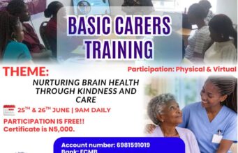 Brain Health Initiative announces two-day free caregiver training programme