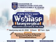 ACSPN to Hold South-West Webinar, Inaugurate New State Chapters