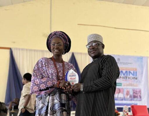 Poly Ibadan Honours Omokemi Oladipo with Outstanding Alumni Award