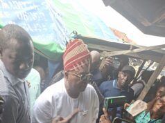 Osun election: Adeleke votes in Ede