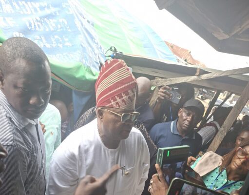 Osun election: Adeleke votes in Ede