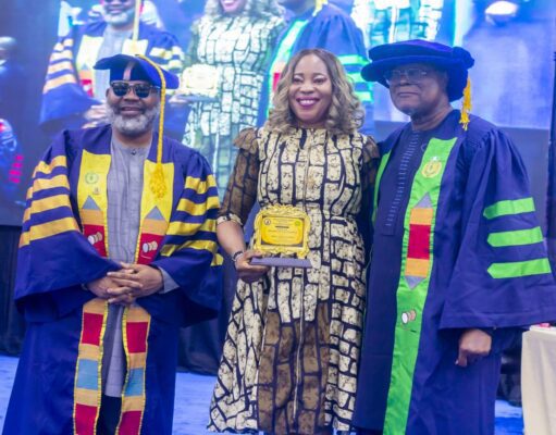 SONTA honours Prof. Robbin for theatre innovation, cultural advocacy
