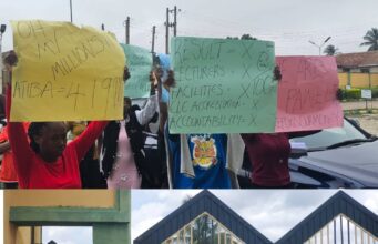Atiba University law students shut campus, begin indefinite protest