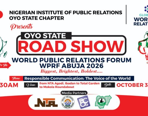 NIPR Oyo holds roadshow today to promote PR professionalism