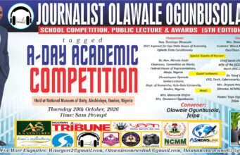 Correspondents’ Chapel Chairman, Adeniran, Adeola Bankole, Others for Ogunbusola Awards