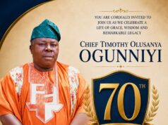 Olu-Odo Congratulates Chief Ogunniyi at 70